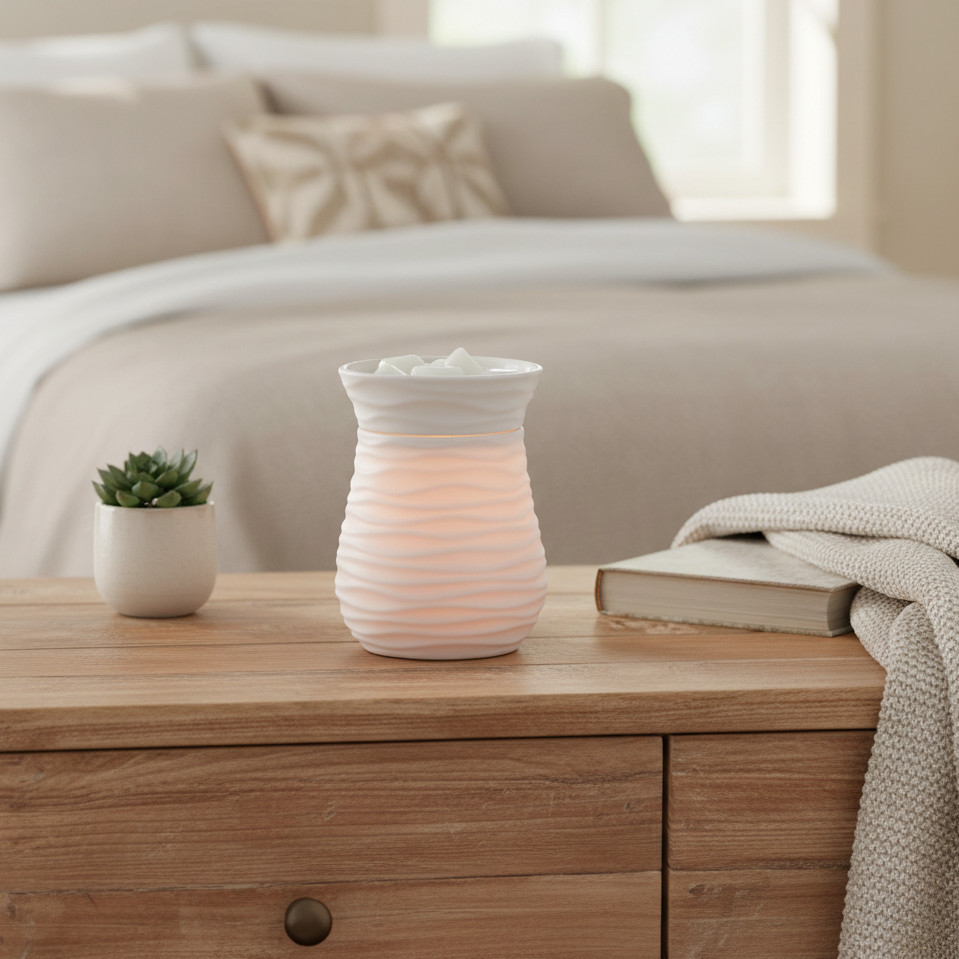 Classic White Wax Warmer - Corded