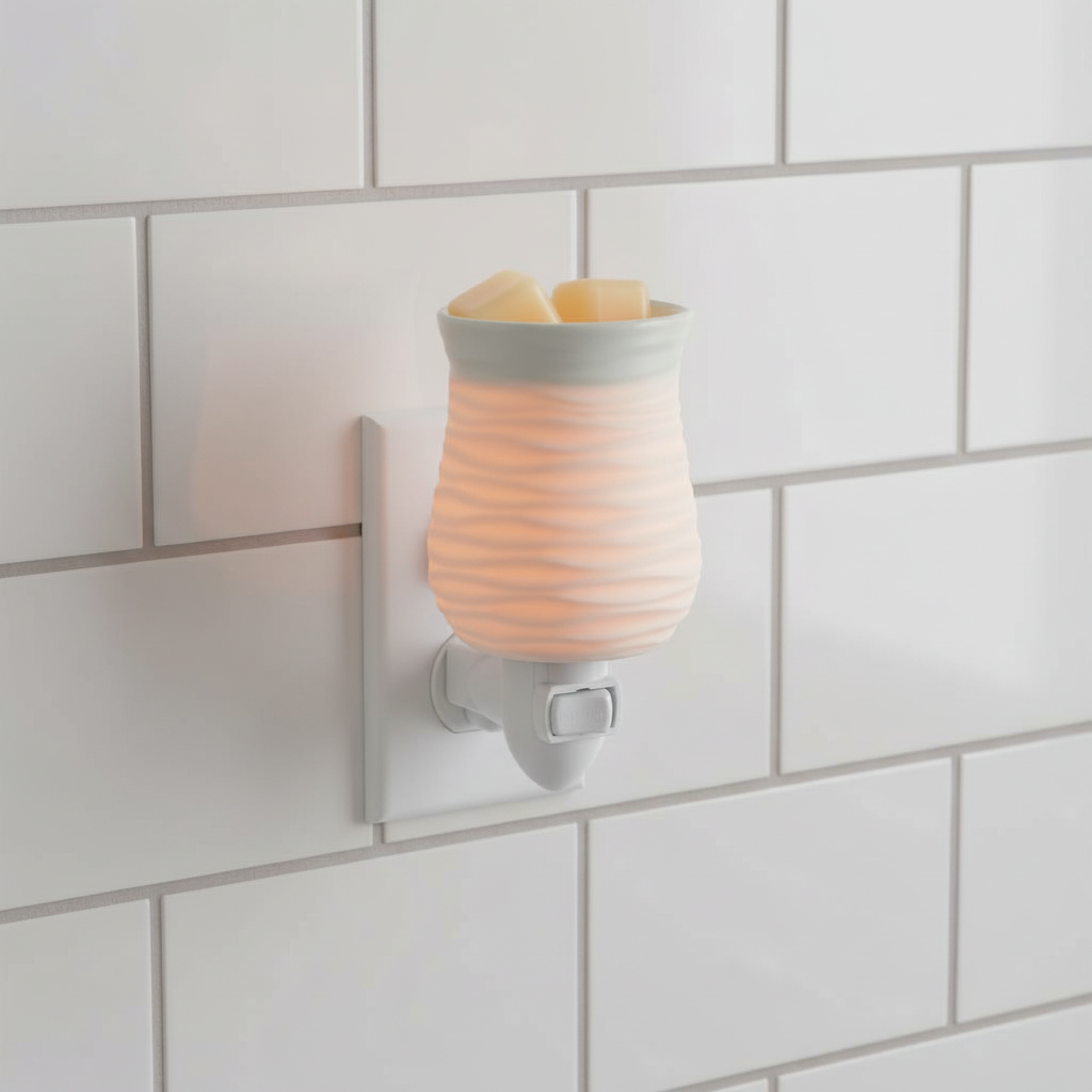 Classic White Wax Melt Warmer - Plug-in