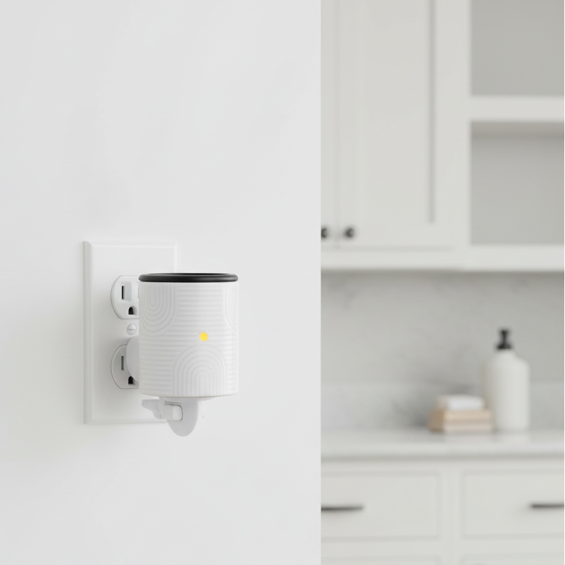 Flip Dish Wax Melt Warmer - Plug In