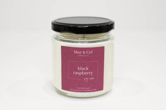 Black Raspberry Soy Wax Candle