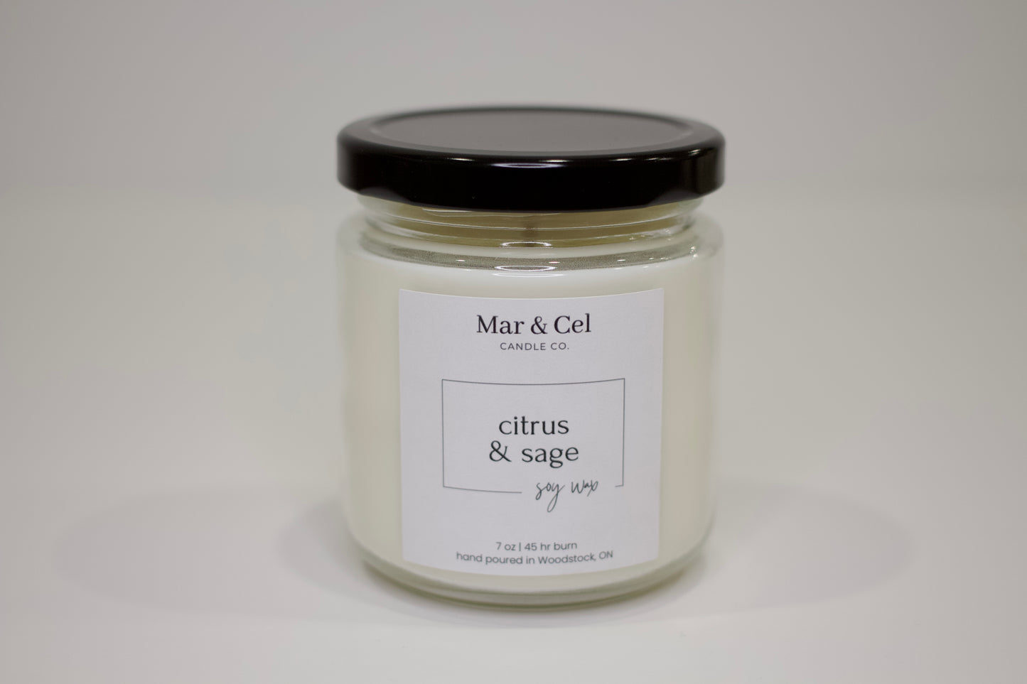 Citrus & Sage Soy Wax Candle