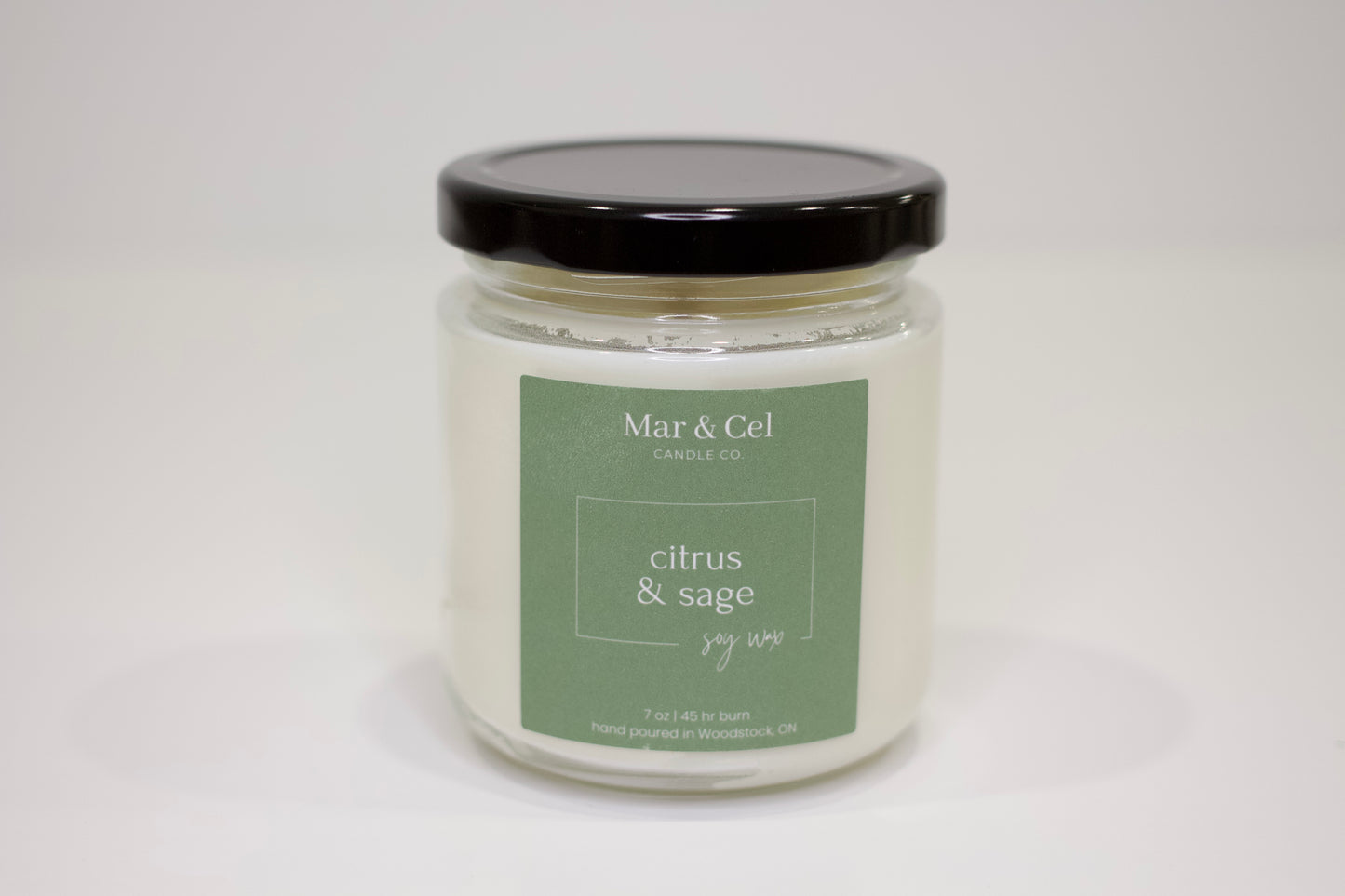 Citrus & Sage Soy Wax Candle