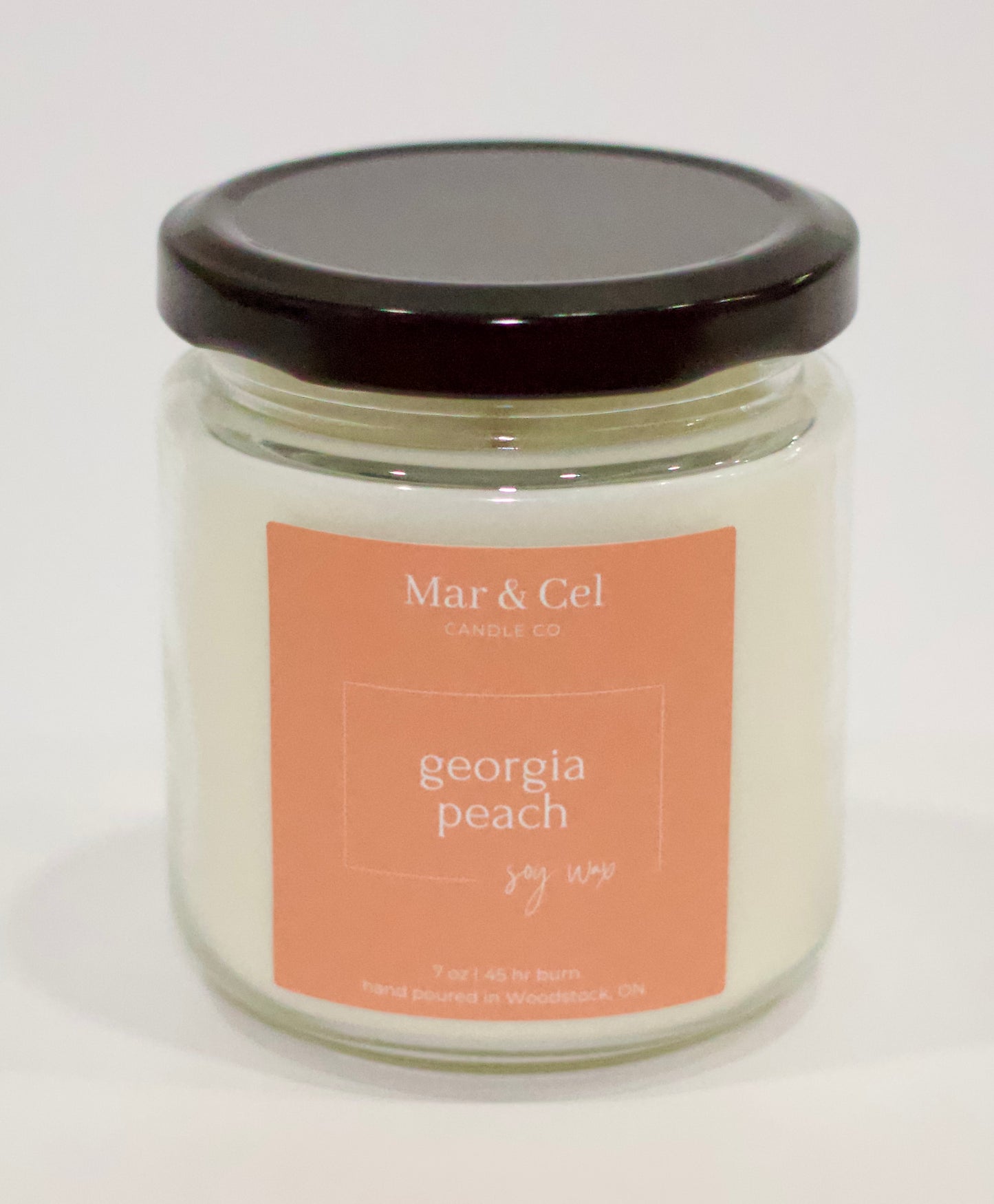 Georgia Peach Soy Wax Candle