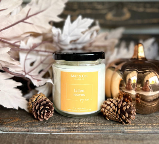 Fallen Leaves Soy Wax Candle