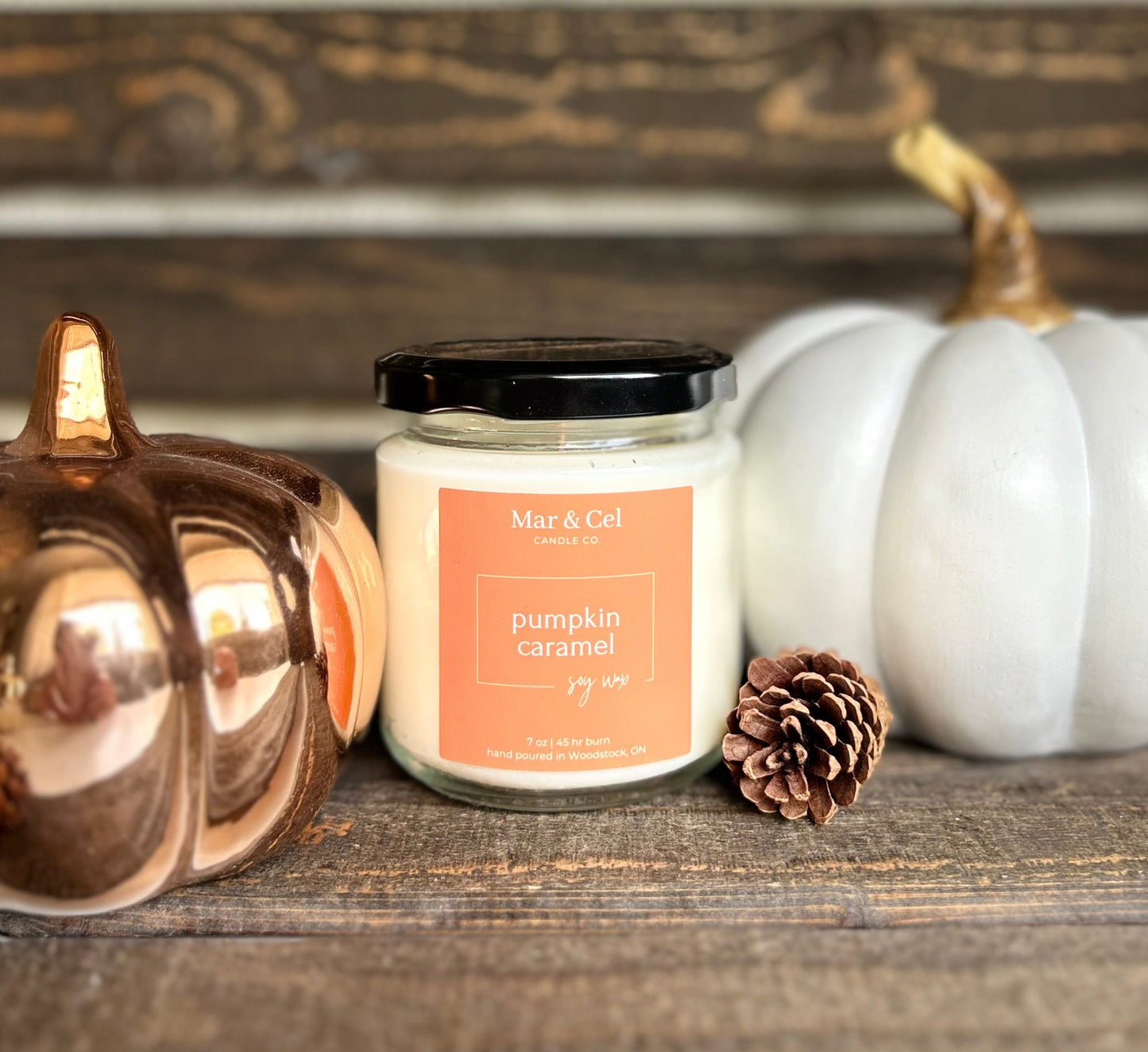 Pumpkin Caramel Soy Wax Candle