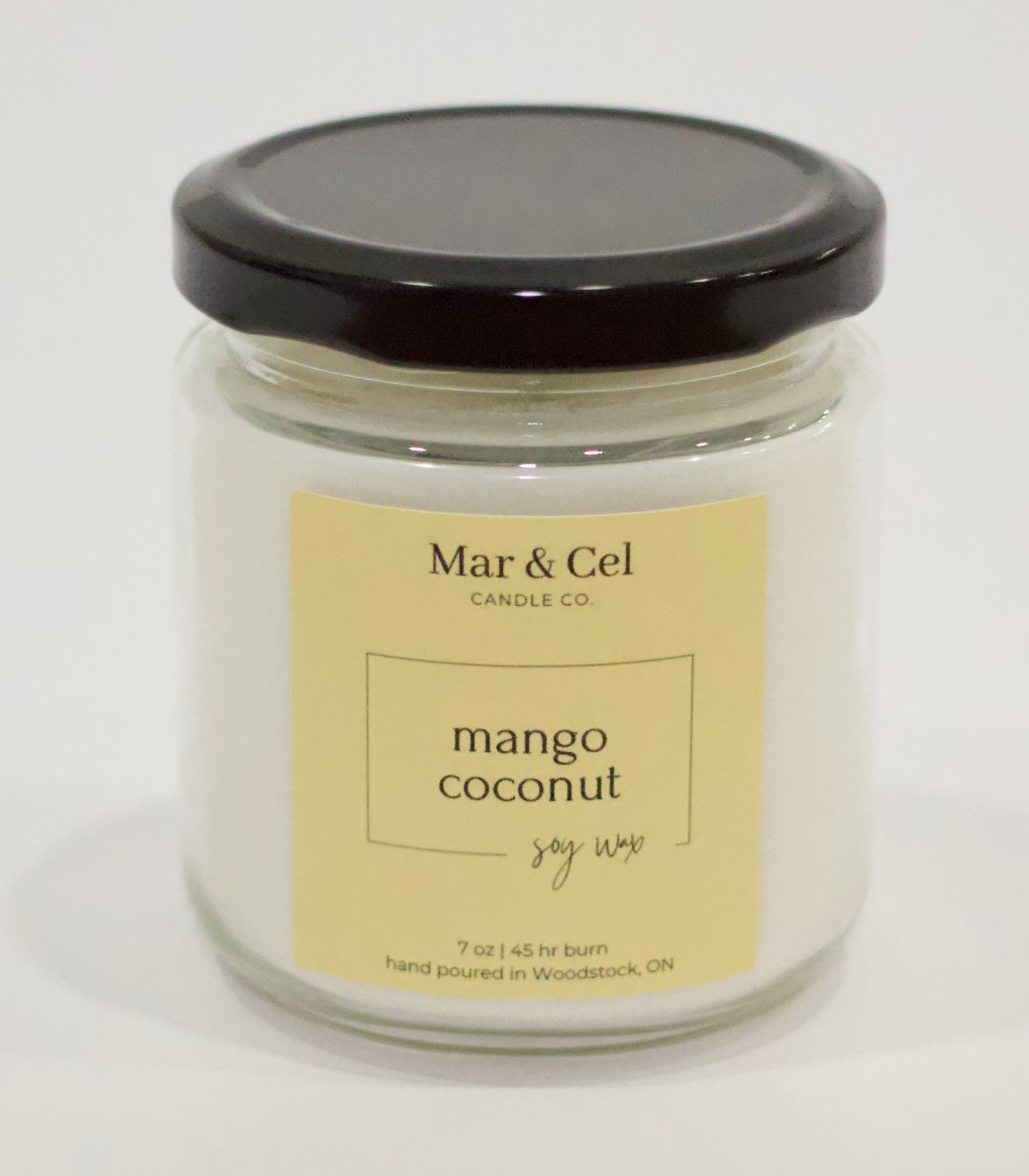 Mango Coconut Soy Wax Candle