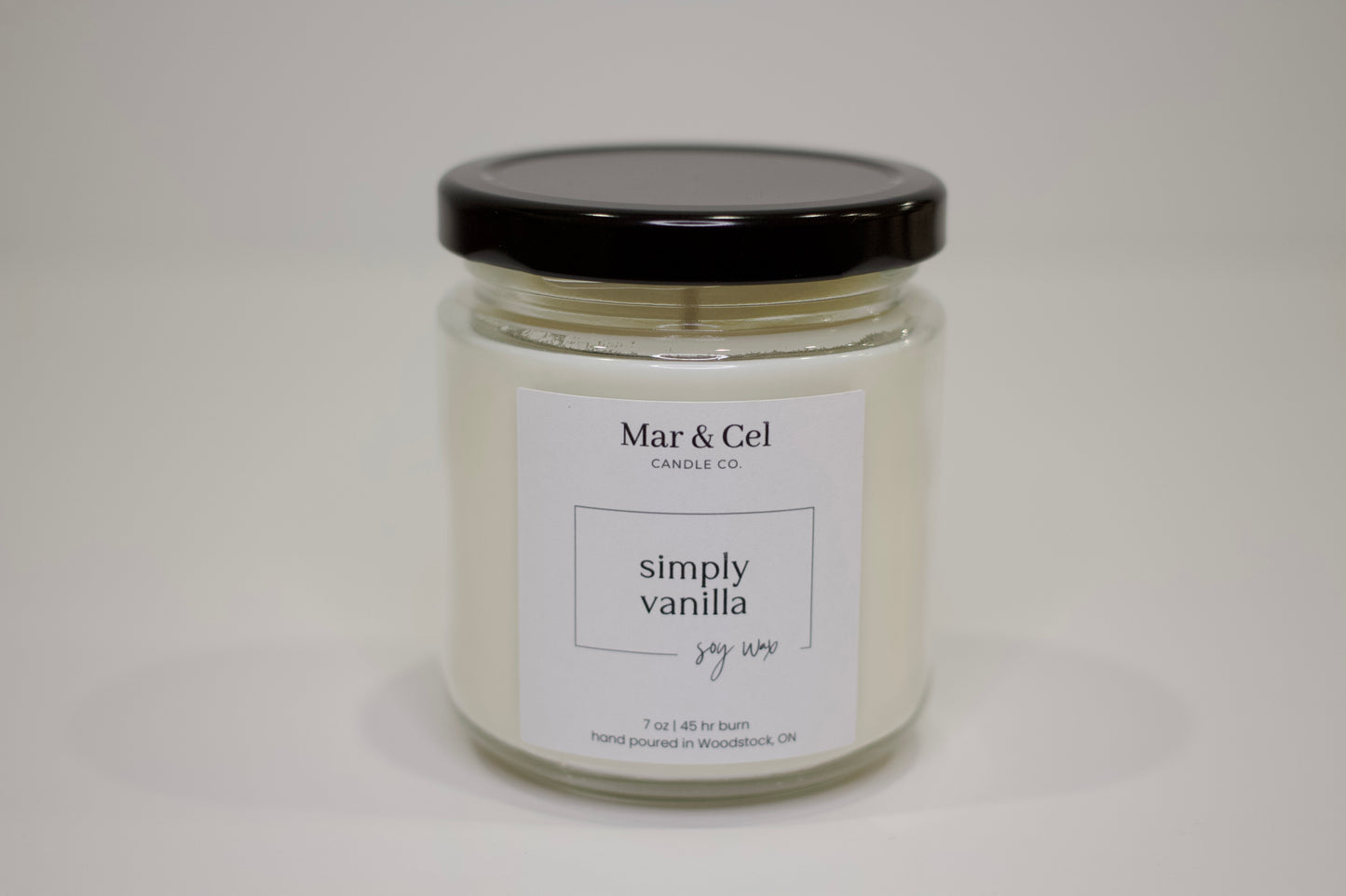 Simply Vanilla Soy Wax Candle