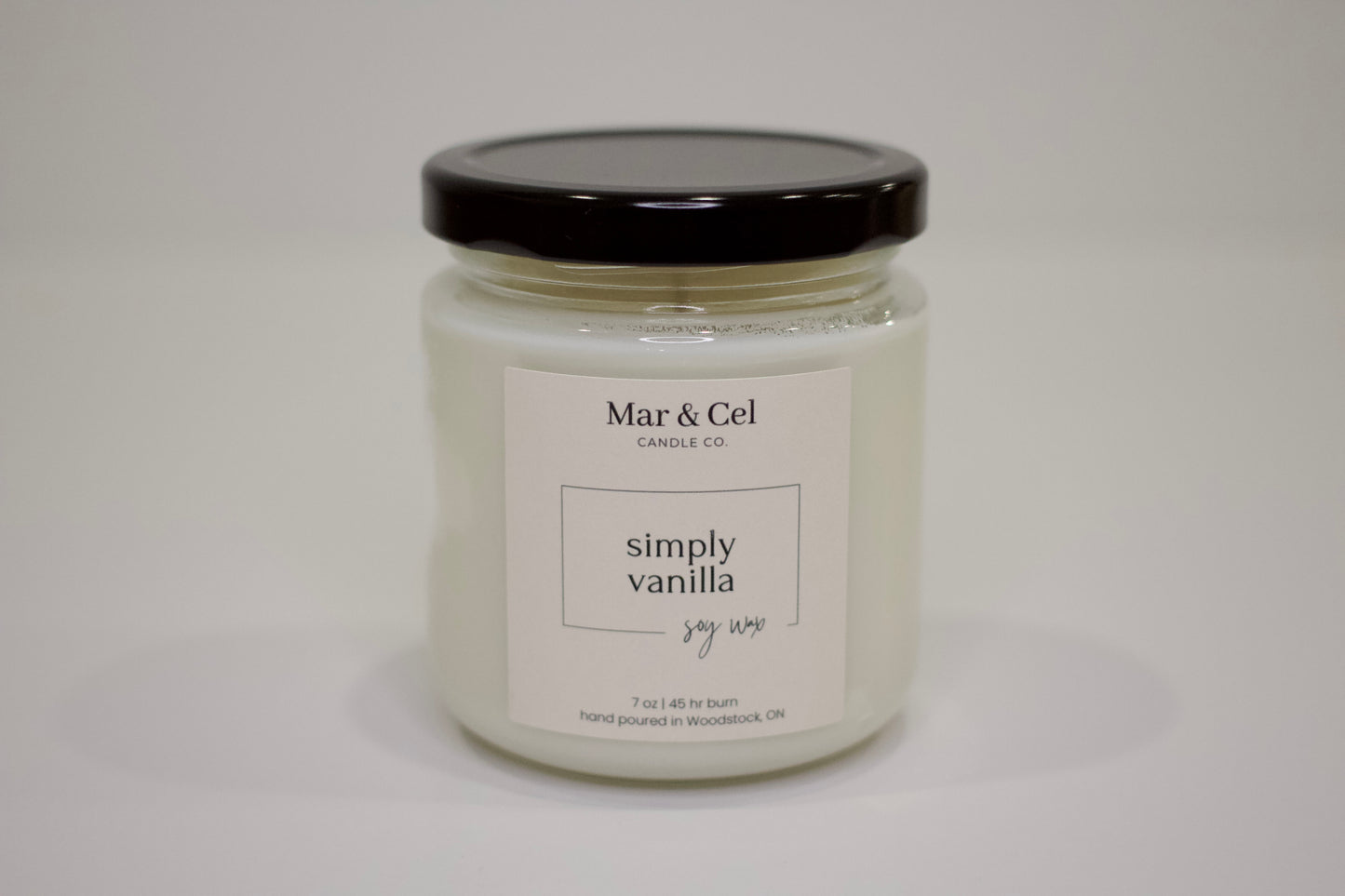 Simply Vanilla Soy Wax Candle