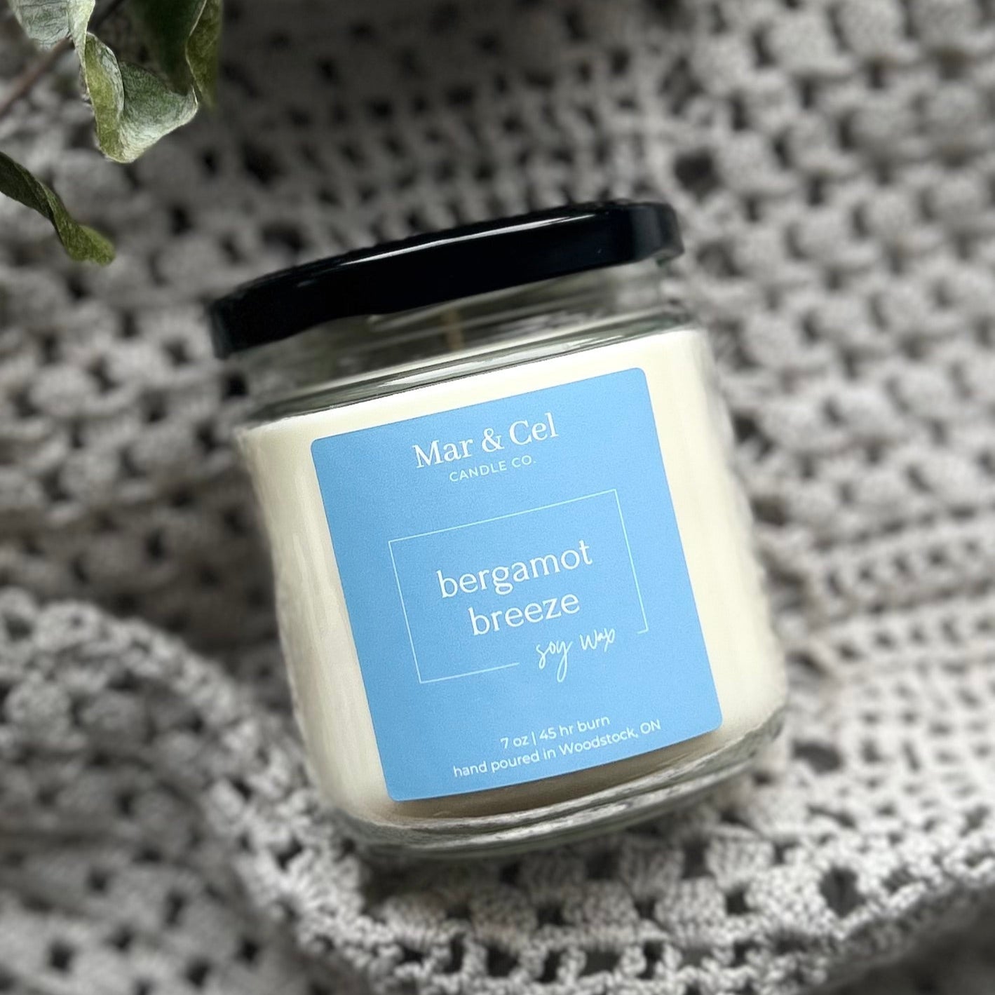 Bergamot Breeze Soy Wax Candle