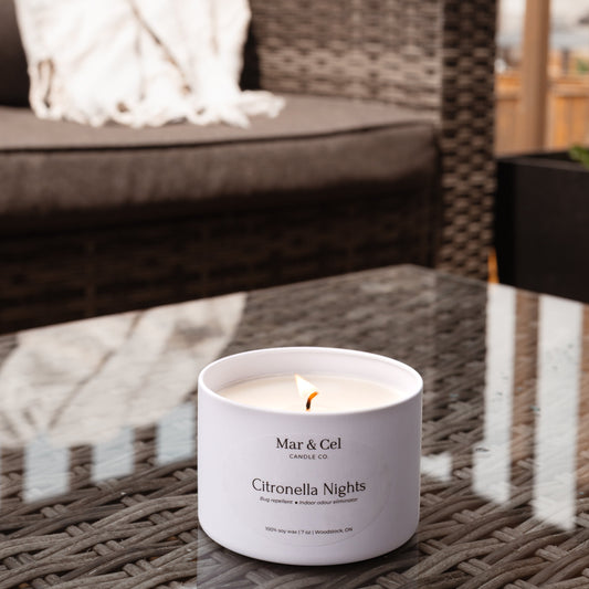 Citronella Nights Soy Wax Candle