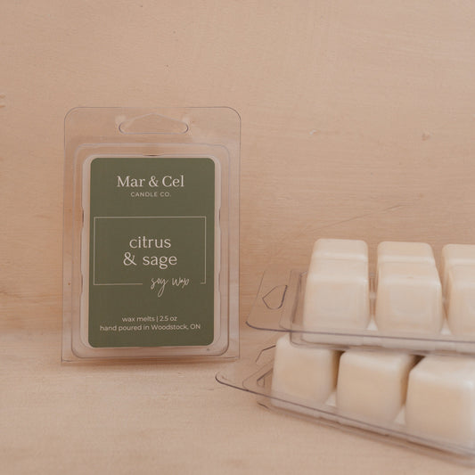 Citrus & Sage Soy Wax Melt