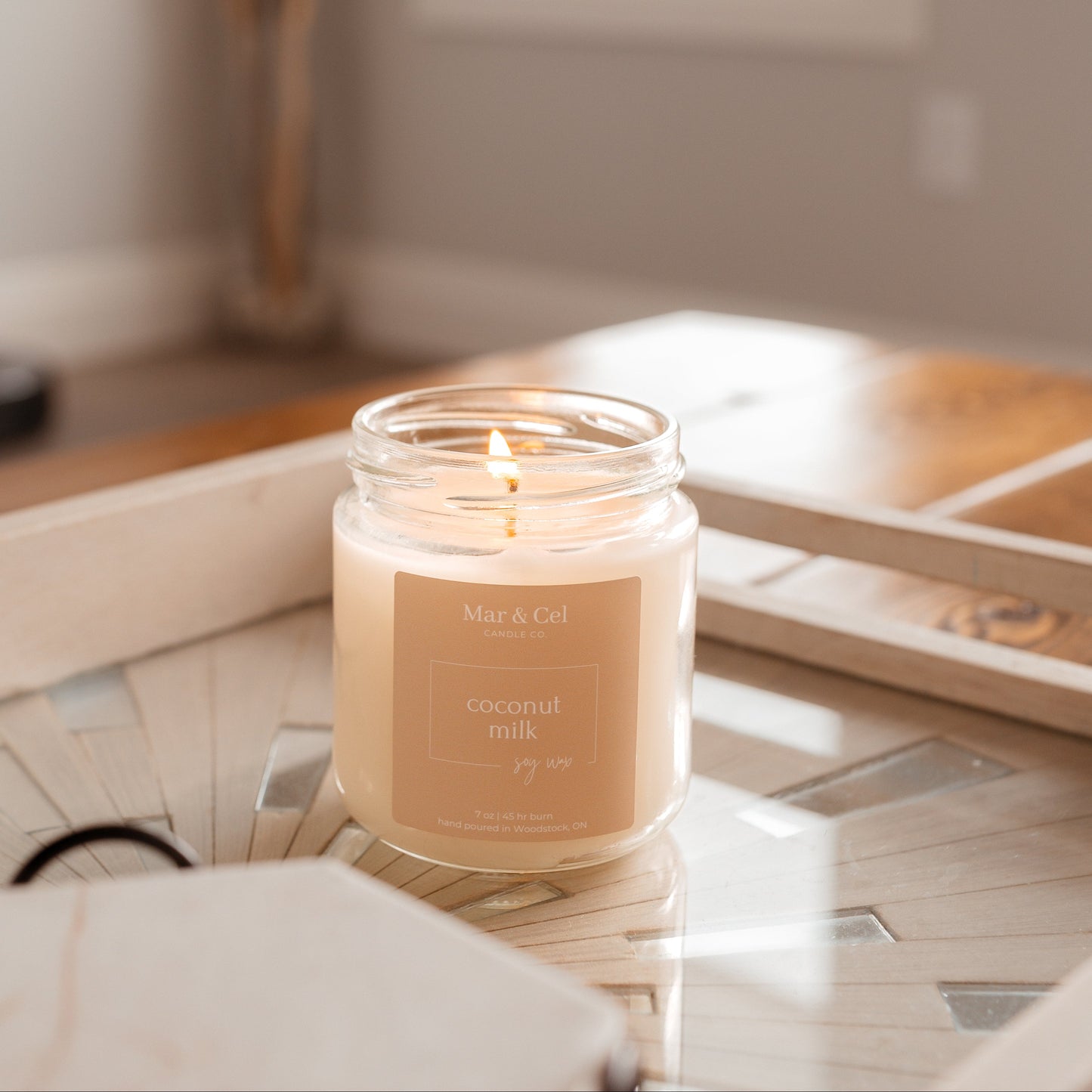 Coconut Milk Soy Wax Candle
