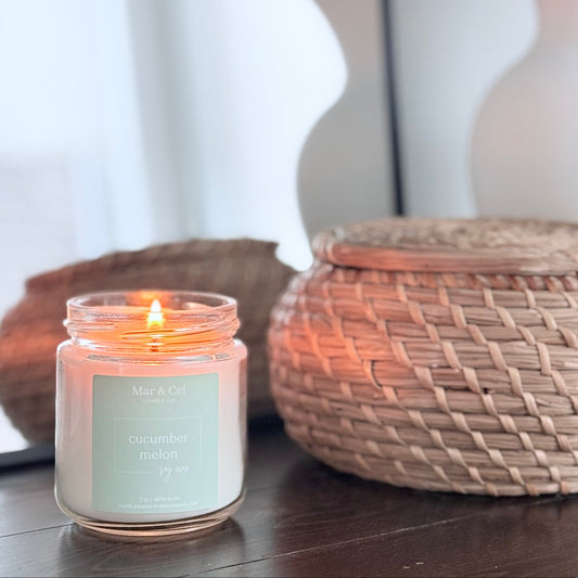 Cucumber Melon Soy Wax Candle