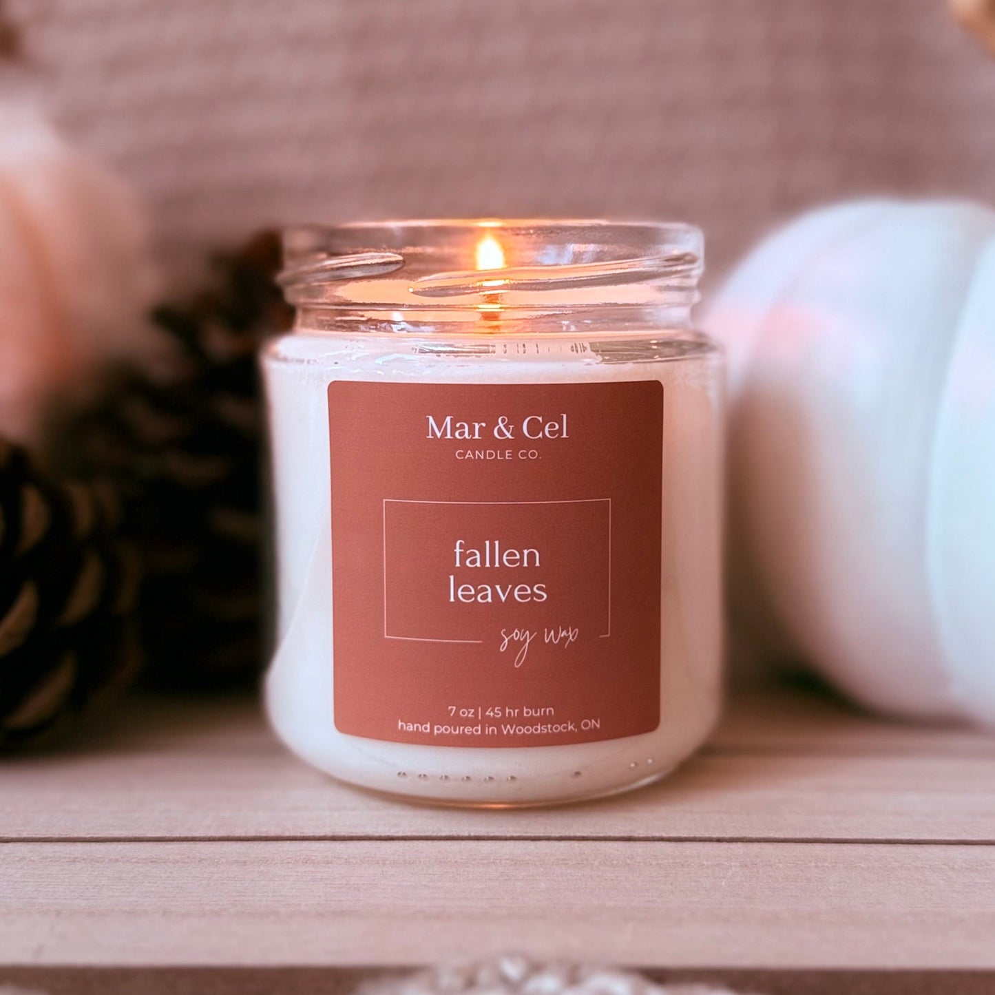 Fallen Leaves Soy Wax Candle