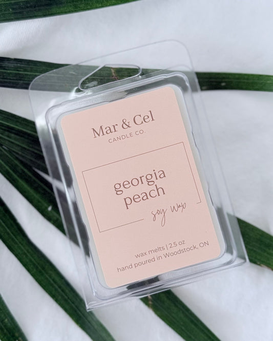 Georgia Peach Soy Wax Melt