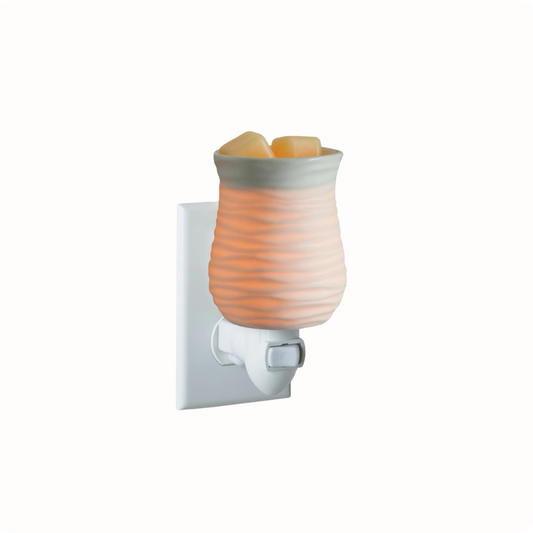 Classic White Wax Melt Warmer - Plug-in