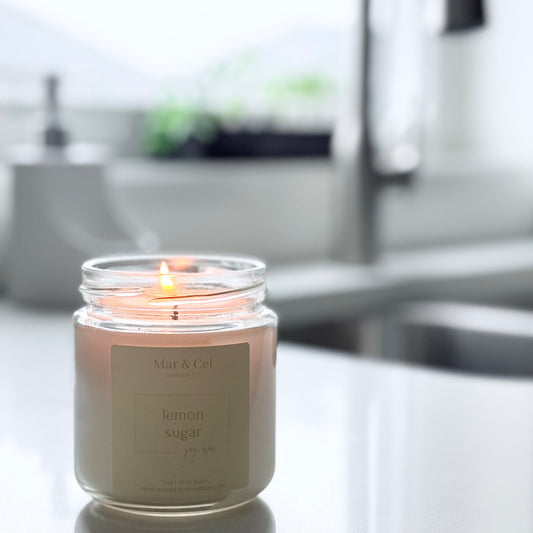 Lemon Sugar Soy Wax Candle