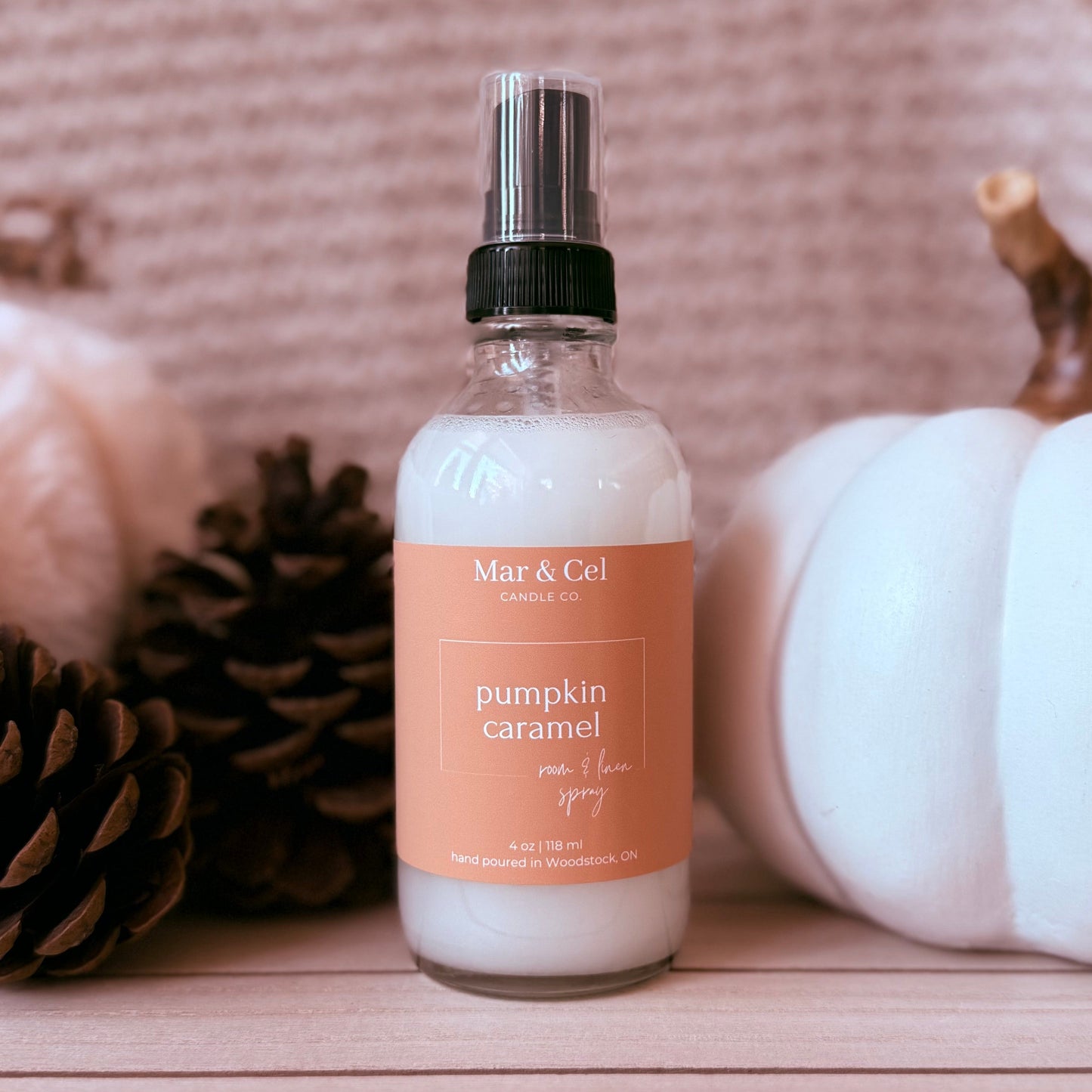 Pumpkin Caramel Room & Linen Spray