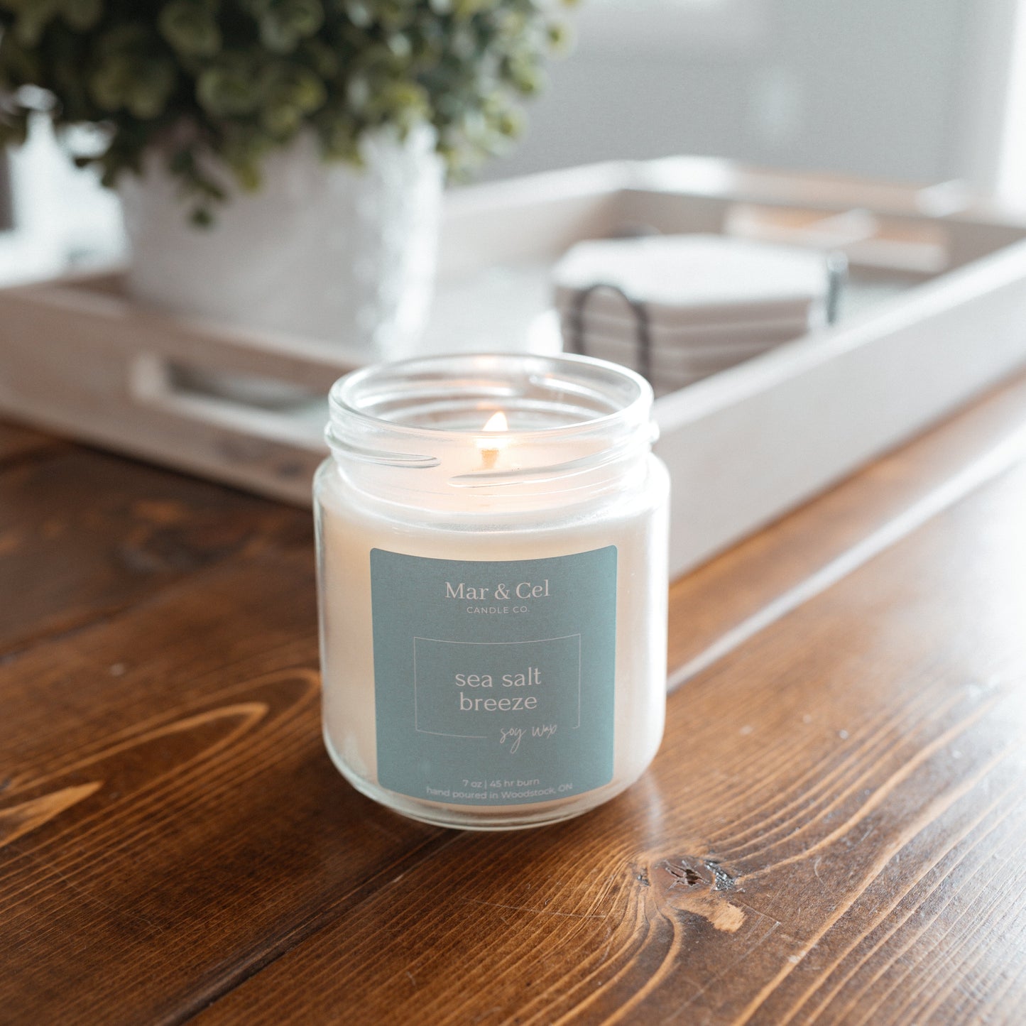 Sea Salt Breeze Soy Wax Candle