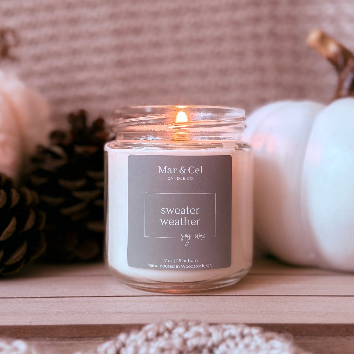 Sweater Weather Soy Wax Candle