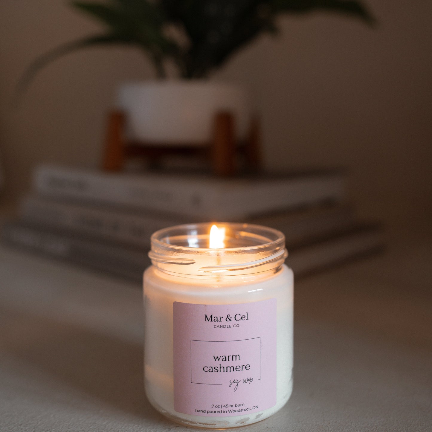 Warm Cashmere Soy Wax Candle
