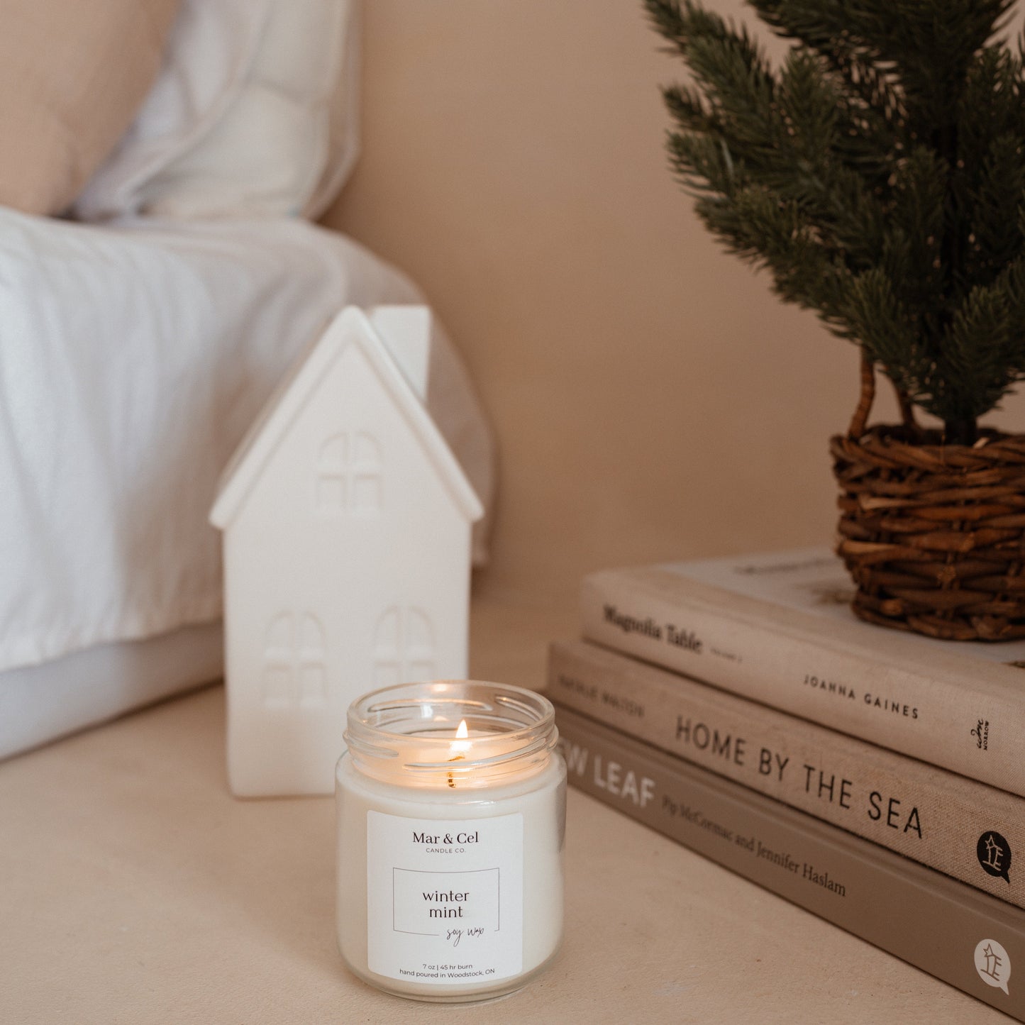 Winter Mint Soy Wax Candle